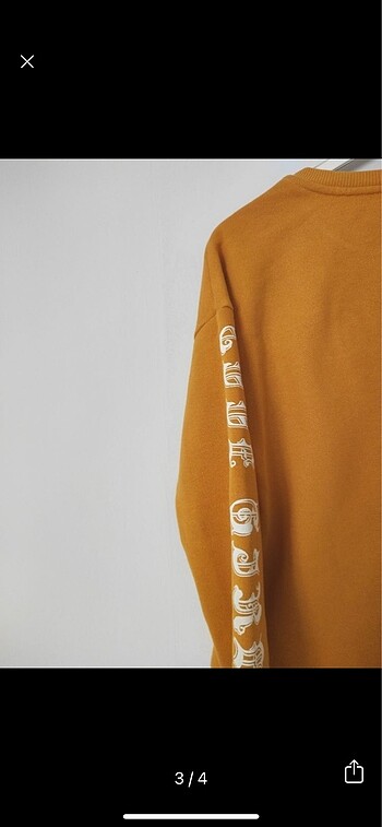 xs Beden Koton Kadın sweatshirt