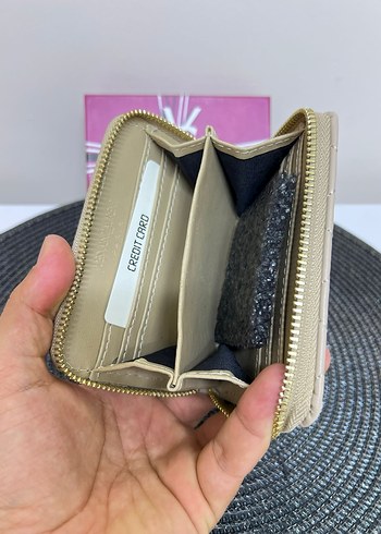 YSL Kadın Deri Fermuarlı Cüzdan - Görsel 2