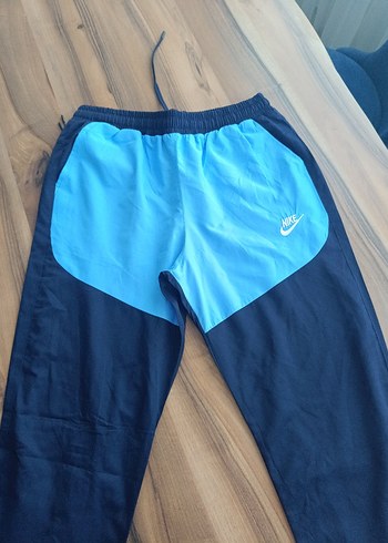 Nike Erkek Mavi Siyah Rahat Eşofman Altı - Görsel 2