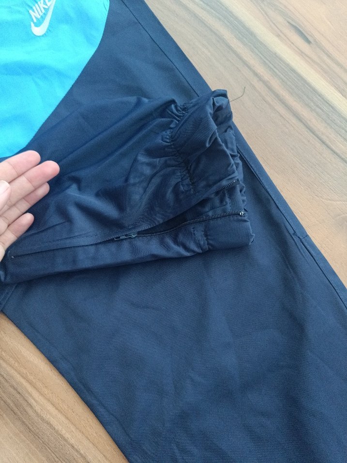 Nike Erkek Mavi Siyah Rahat Eşofman Altı - Görsel 5