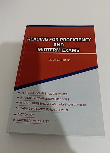 İngilizce / reading for proficiency and midterm exams / Özkan kı
