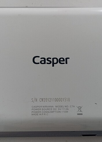 Casper tablet 
