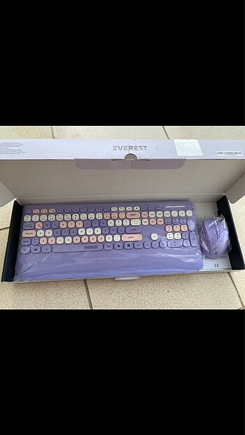  Beden Everest Klavye Mouse Set