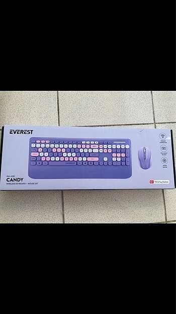  Beden Renk Everest Klavye Mouse Set