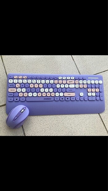 Diğer Everest Klavye Mouse Set