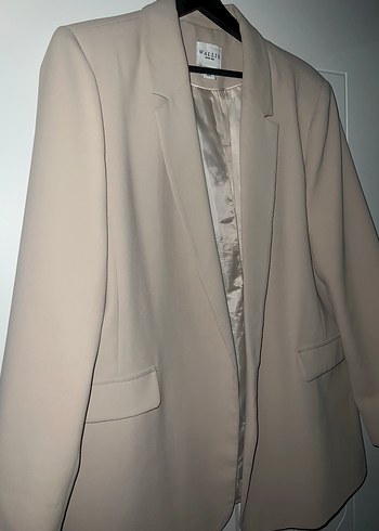 Bej Kadın Blazer Ceket