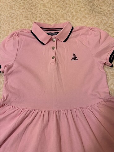 LC Waikiki Pembe elbise LCW sorunu yok polo yaka