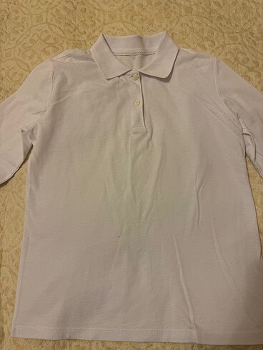 Okul tişörr Beyaz lacoste 10 yaş