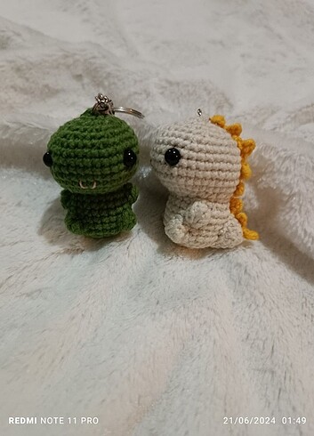 Amigrumi dino