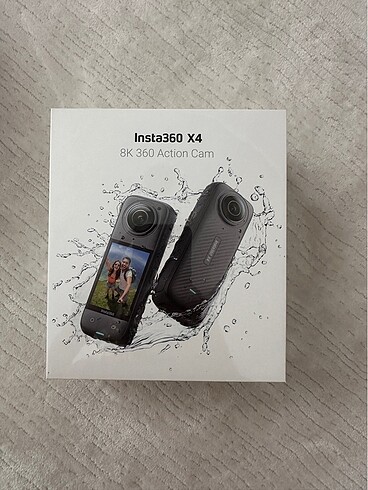 Insta360 x4 kapalı kutu faturalı
