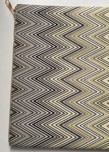 Desenli Kadın Clutch Çanta