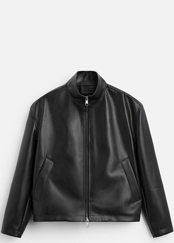 ZARA SİYAH DERİ CEKET 2025 SEZONU VİRAL CEKET - Görsel 2