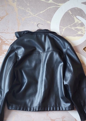 ZARA SİYAH DERİ CEKET 2025 SEZONU VİRAL CEKET - Görsel 5