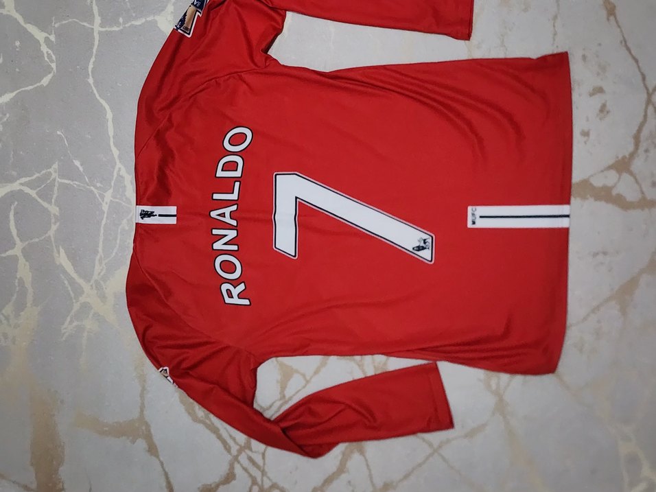 Kırmızı Nike Manchester United Forma RONALDO - Görsel 2