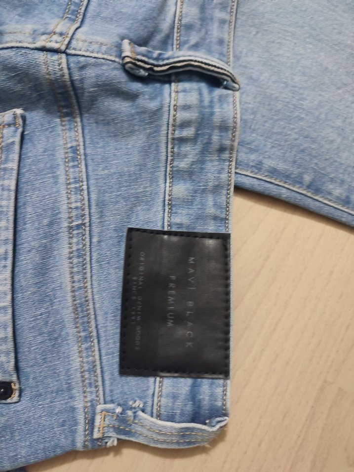 Pastel Mavi Erkek Denim Jean Pantolon - Görsel 2