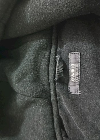 Erkek Çocuk Siyah Denim Düğmeli Ceket mont - Görsel 3