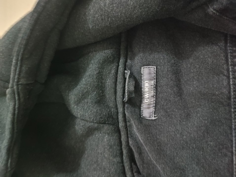 Erkek Çocuk Siyah Denim Düğmeli Ceket mont - Görsel 3