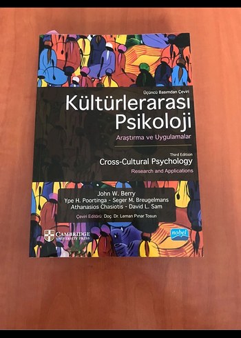 Kültürlerarası Psikoloji - Araştırma ve Uygulamalar