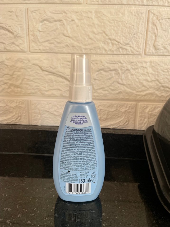 Palette Doğal Renkler Saç Açıcı Sprey - Görsel 2