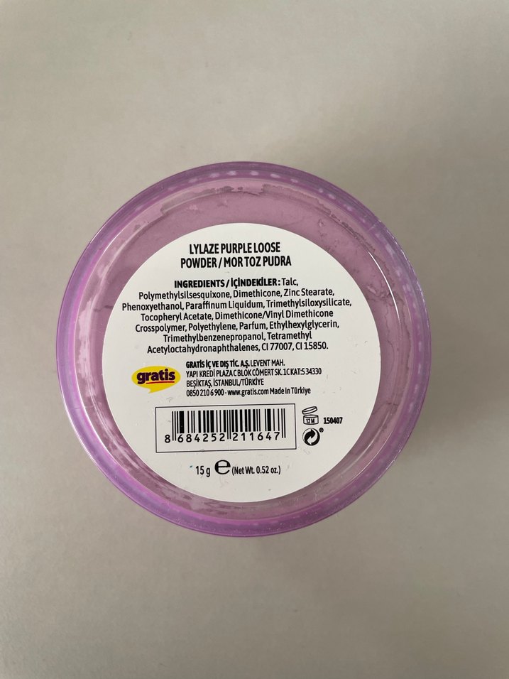 Pastel Mor LYLAZE Pudra - Görsel 2