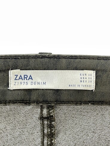 38 Beden haki Renk Zara Skinny %70 İndirimli.