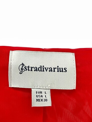 l Beden kırmızı Renk Stradivarius Blazer %70 İndirimli.