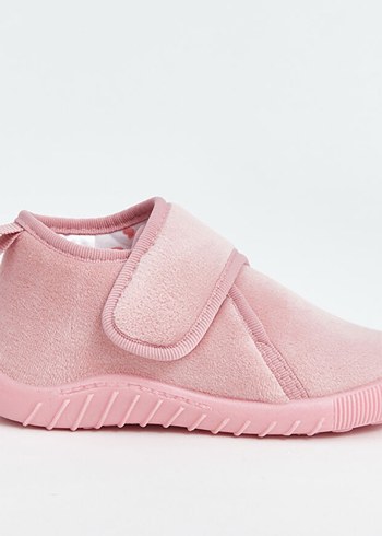 Kız Çocuk Pembe Sıcak Ev Terliği - Görsel 3