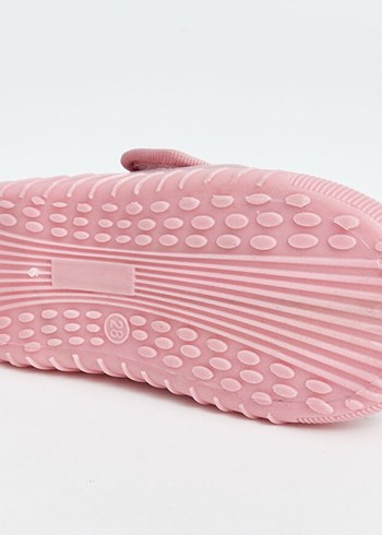 Kız Çocuk Pembe Sıcak Ev Terliği - Görsel 2