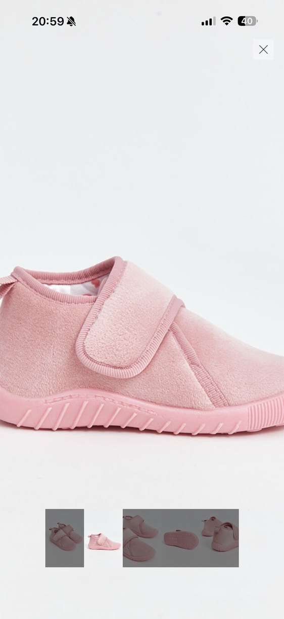 Kız Çocuk Pembe Sıcak Ev Terliği - Görsel 3