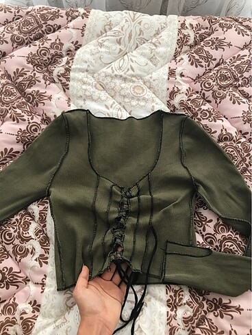 American Vintage Uzun Kollu Fairycore Crop