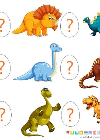 universal Beden Dinazor yumurtası eşleştirme oyunu 