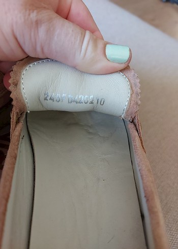 DERİMOD KADIN DERİ SÜET MASKULEN LOAFER - Görsel 5