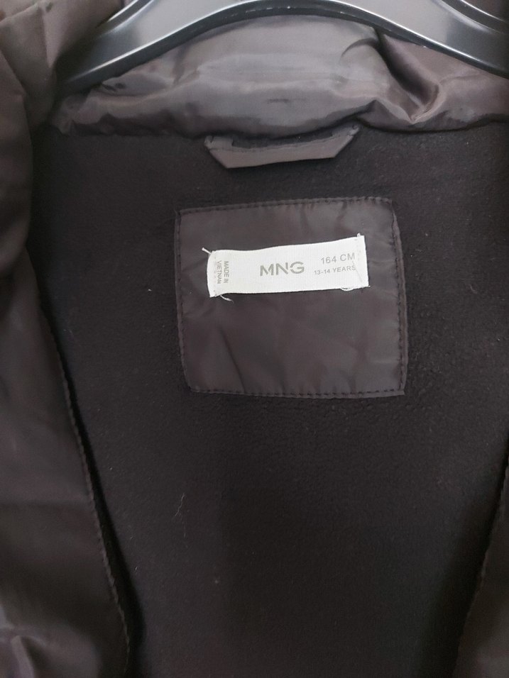 MANGO KIZ ÇOCUK KAPÜŞONLU MONT 13/14 - Görsel 5