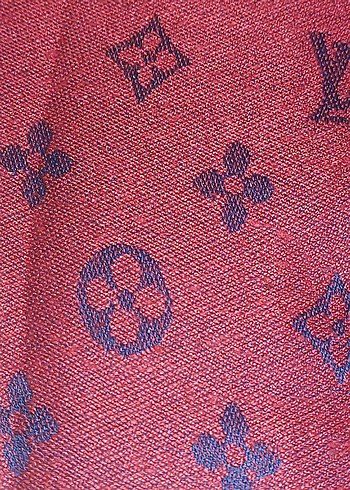 Bordo Drapeli Kadın Şal - Görsel 4