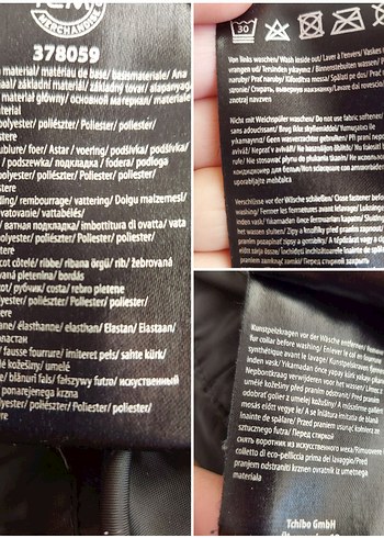 TCHIBO KAPİTONE SİCAK TUTAN MONT - Görsel 5