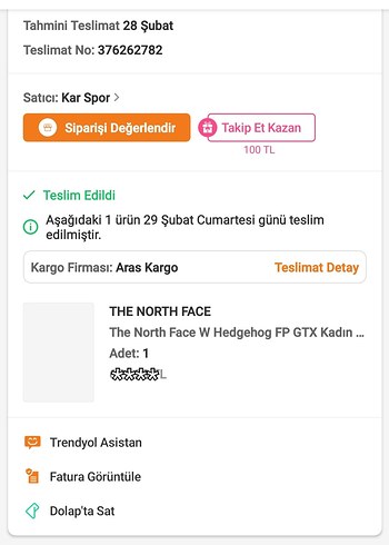 ORJINAL NORTH FACE KADIN OUTDOOR - Görsel 10