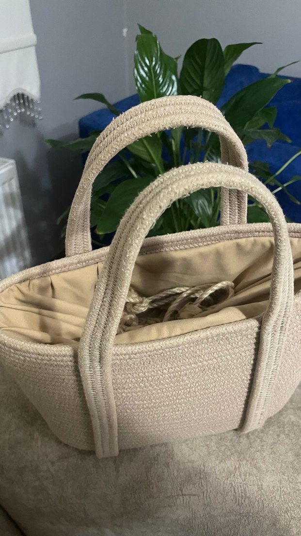 Bej Bohem Kadın Çanta - Görsel 5