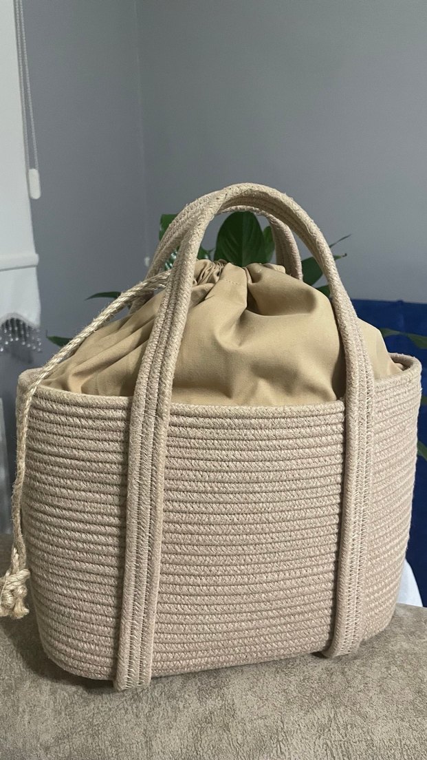 Bej Bohem Kadın Çanta - Görsel 4