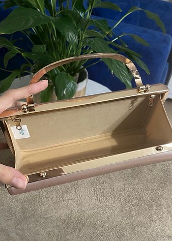 Bej Tokalı Abiye Çanta - Görsel 2