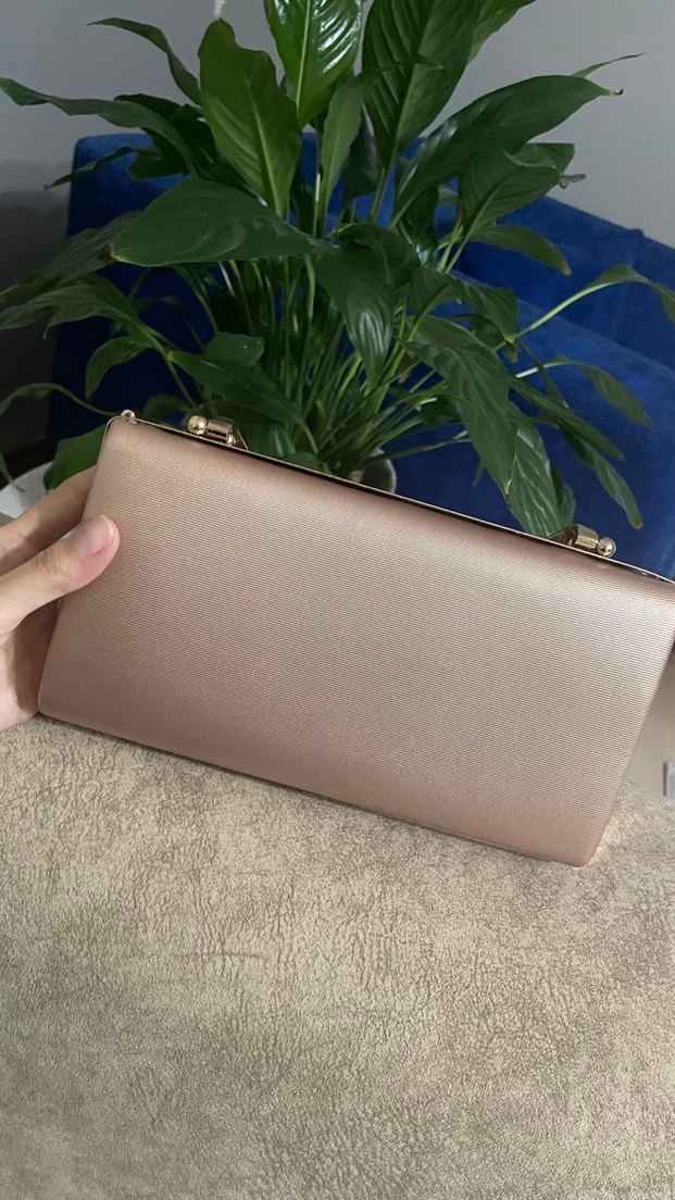 Bej Tokalı Abiye Çanta - Görsel 3