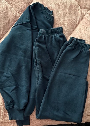 Pull and Bear Koyu Lacivert Rahat Esofman Takimi