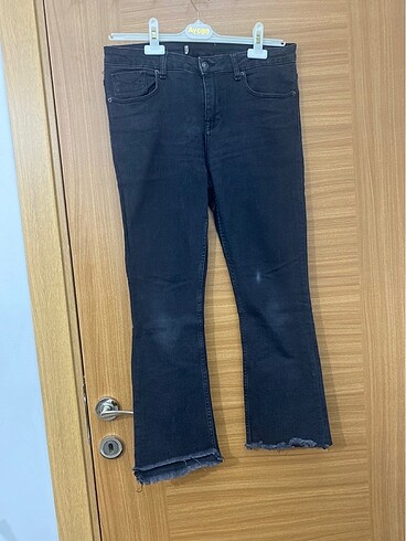 Likralı siyah pantolon