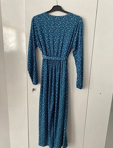 xl Beden mavi Renk Yeni Etiketli Uzun yazlık Elbise