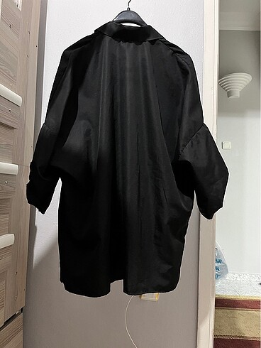 diğer Beden siyah Renk Oversize gömlek