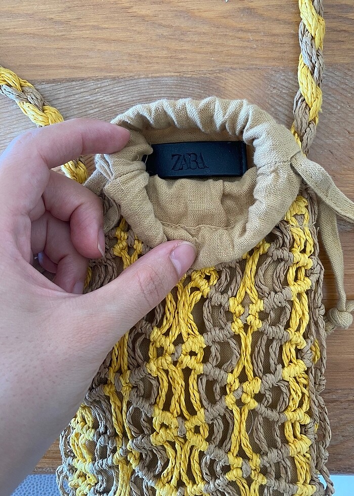 Zara Hasır Çantası - Görsel 3