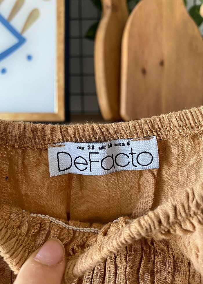 Uzun Keten Elbise - Görsel 2