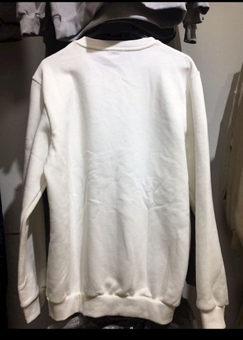 m Beden Beyaz Erkek Baskılı Sweatshirt m:1,xl:3