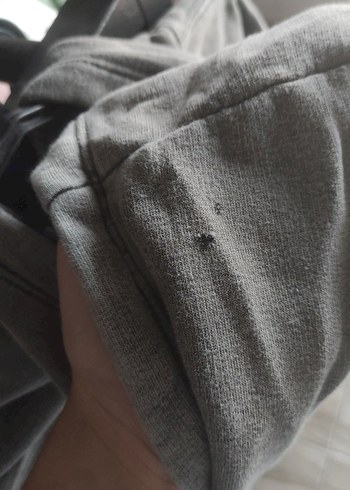 l Beden Gri Baskılı Street Style Sweatshirt