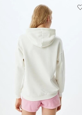 s Beden beyaz Renk Koton sweatshirt