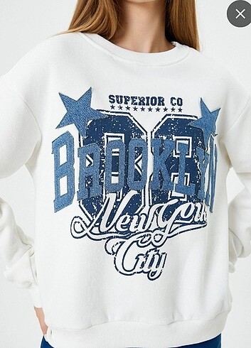 xl Beden Koton sweatshirt